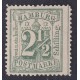 ALEMANIA 1864 ESTADO DE HAMBURGO Yv 16 NUEVA SIN GOMA 75 €